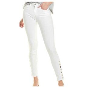 Veronica Beard Kate White Skinny Jeans Size 26 2